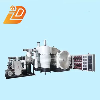 Target Coating Machine Real Gold Target PVD Vacuum Coating Machine Full Auto With Horizontal ...