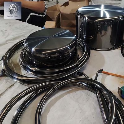 Gold / Black Color Vacuum Titanium Coating Machine For Stainless