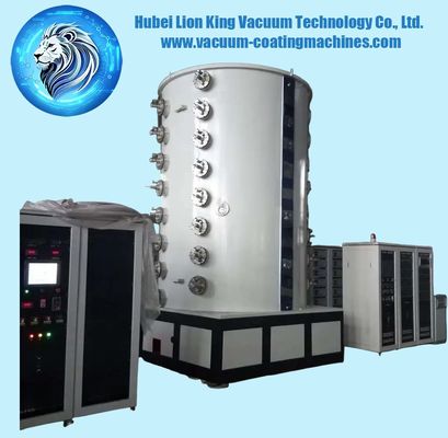Multi Arc Ion Glass Metallizing Vacuum Coating Machine / PVD Nickel Chrome Plating Machine
