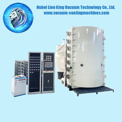 380v Vacuum Titanium PVD Coating Equipment For Metal Locks Gold Color