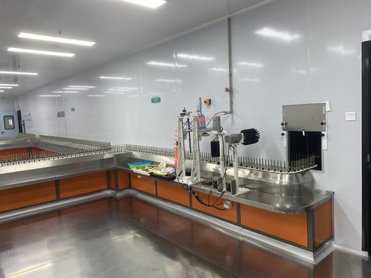 Adjustable Painting Thickness Automatic UV Spraying  Line