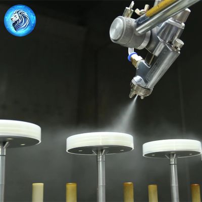 Customized Automatic UV Coating Spraying Gun Fixed Production Line for Painting Featuring Motor Engine Core Components Curing Drying Oven