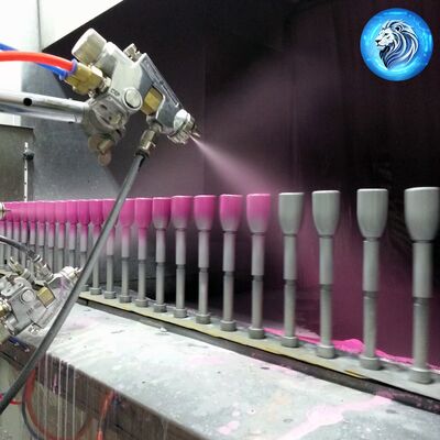 Customized Three Spray Guns Semi Automatic Spray Coating Machine Glass Bottle Production Line Spray Painting Machine