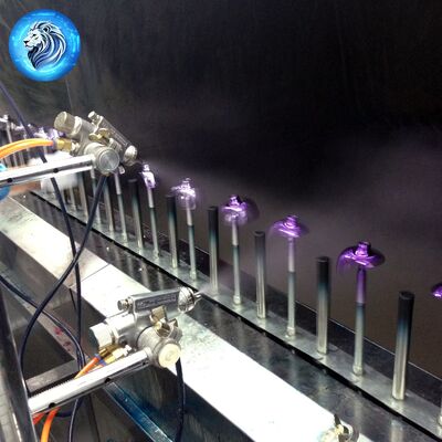 Customized Auto UV Coating Spray Paint Machine Plastic Matallizing PVD Vacuum Coating Machine