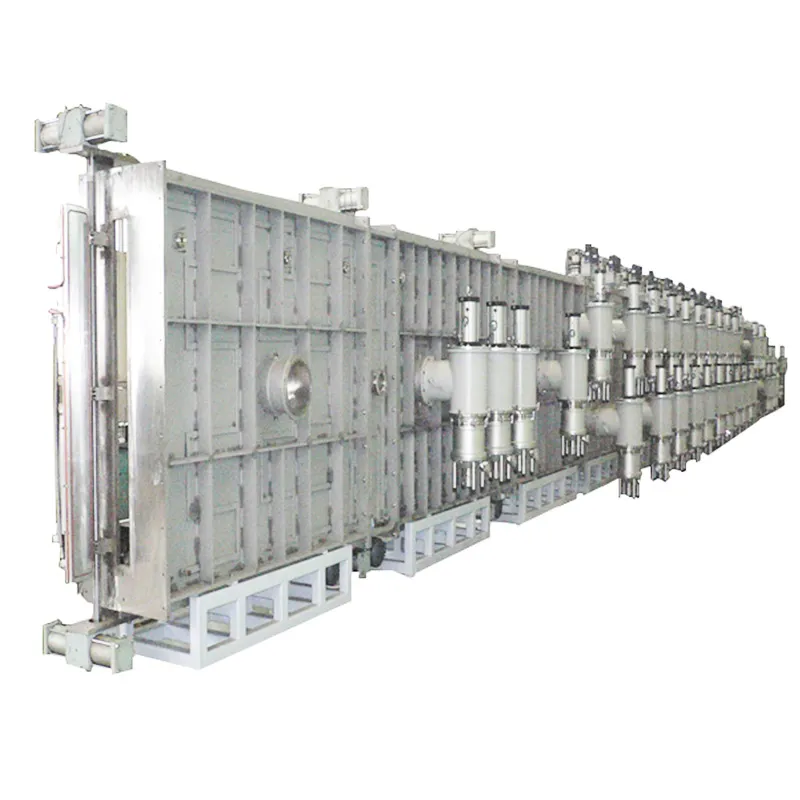 Ultra Clear Low Emissivity Glass Vacuum Coating System PLC Control Large Capacity 1